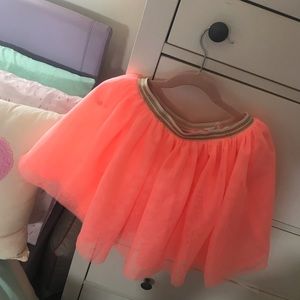 Skirt Girl size 6-8 H&M neon